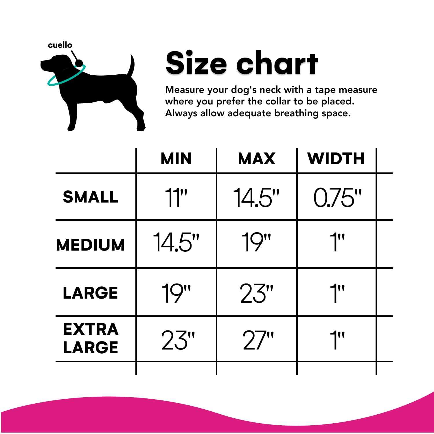 Black Rhino The Comfort Collar Ultra Soft Neoprene Padded Dog Collar for All Breeds - Healthber