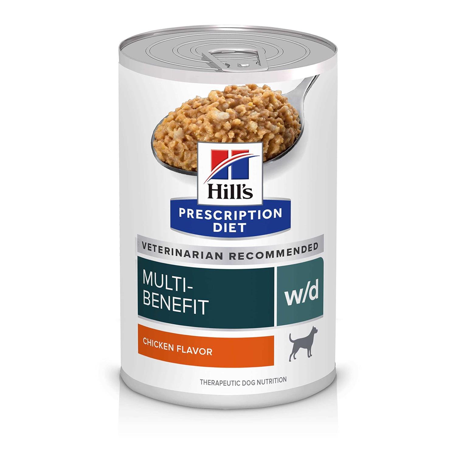 Hill’s Prescription Diet w/d Digestive/Weight/Glucose Management with Chicken Canned Dog Food - Healthber