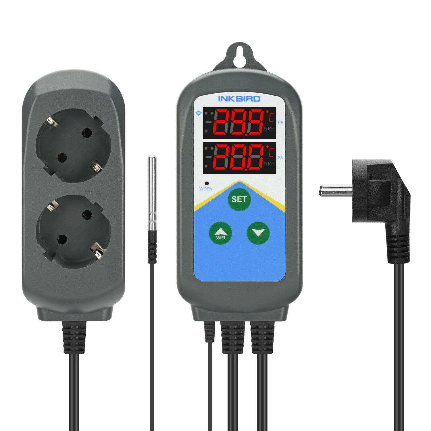 Inkbird Heating Thermostat Temperature Controller ITC-306T - Healthber