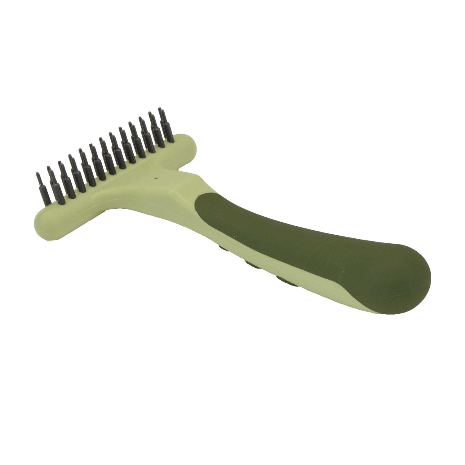 Safari Dog Double Row Undercoat Rake - Healthber