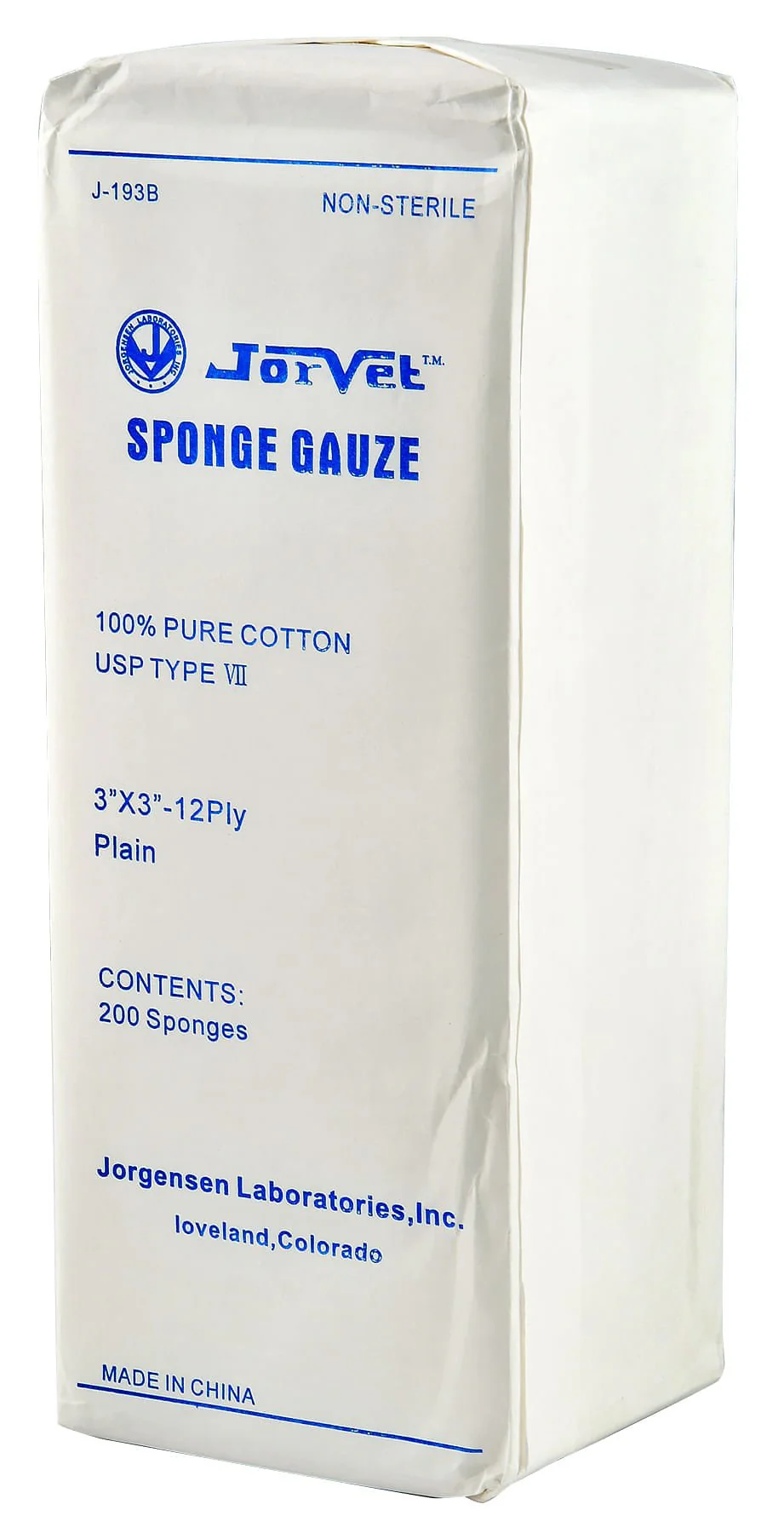 Gauze Dressing Sponges, 200 Pack - Healthber