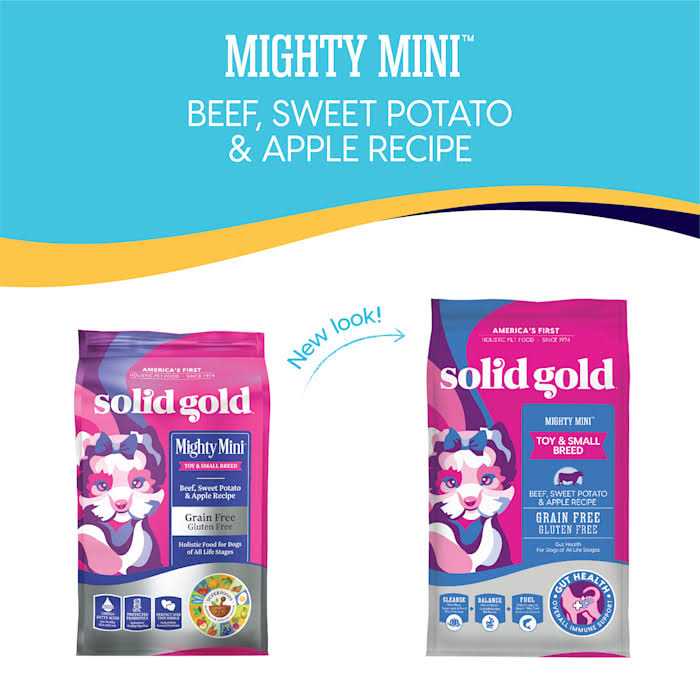 Solid Gold Mighty Mini Small-Breed Grain-Free Dog Food - Healthber