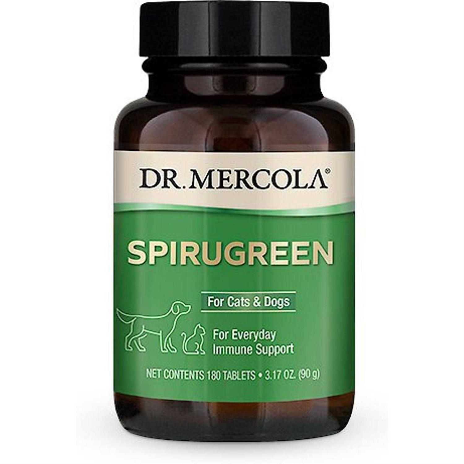 Dr. Mercola SpiruGreen for Cats & Dogs - Healthber