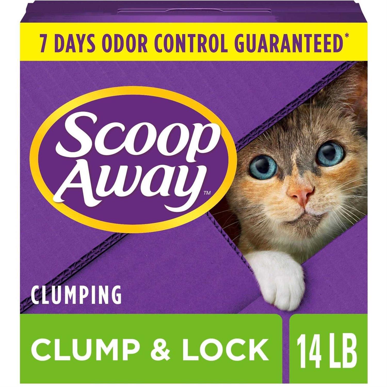 Scoop Away Clump & Lock Cat Litter - Healthber