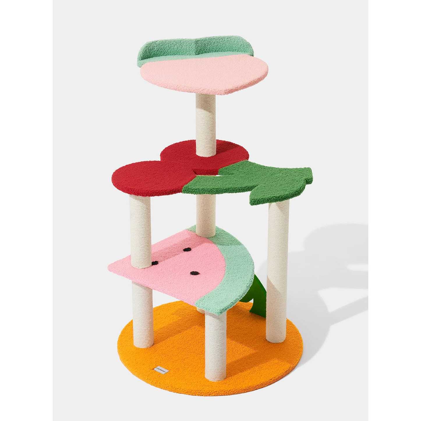 Fruit Frenzy Cat Climber Tree by Vetreska - Healthber