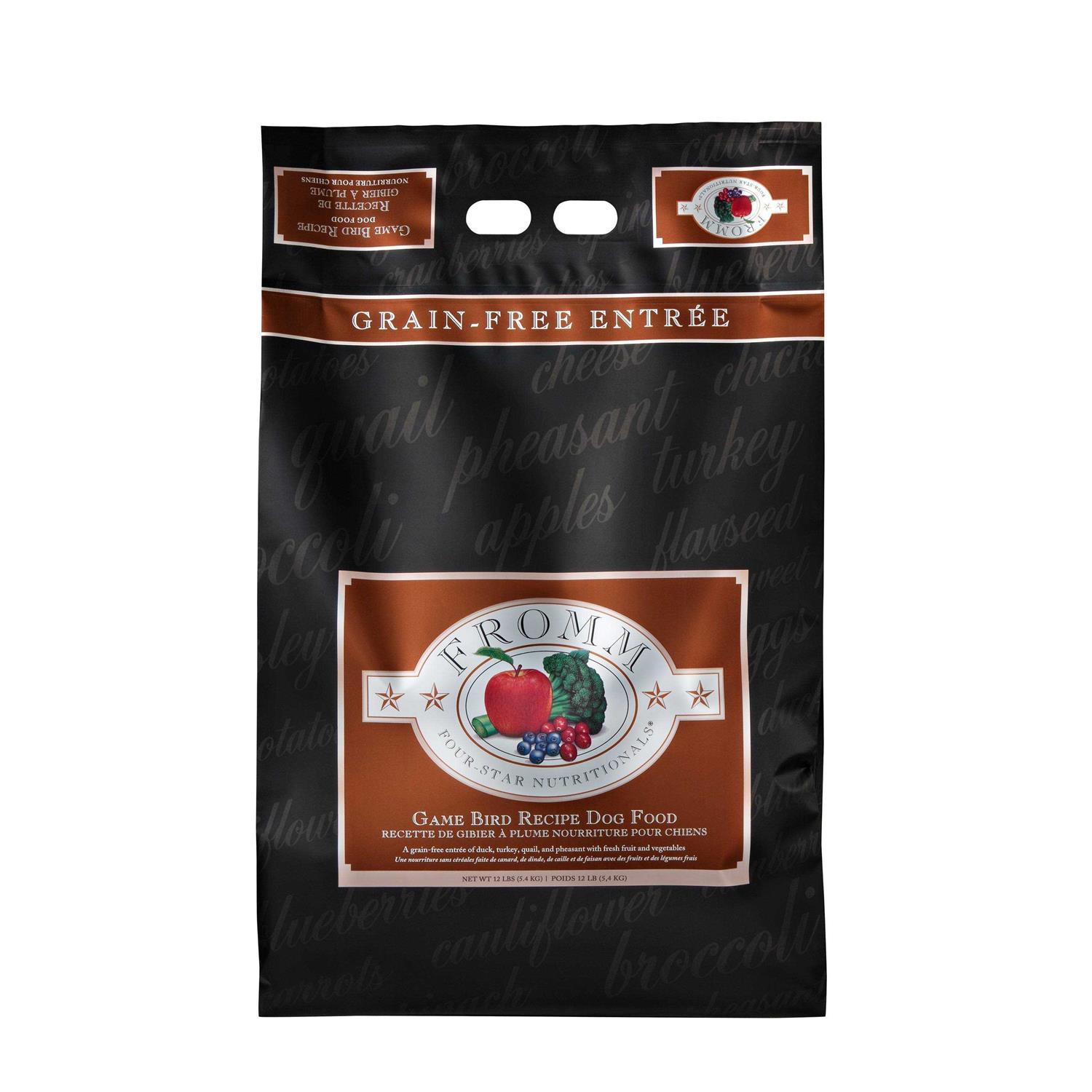 Fromm Four Star Dry Dog Food Game Bird Recipe - Healthber