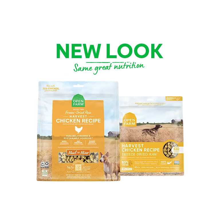 Open Farm Harvest Chicken Freeze Dried Raw Cat Food - Healthber