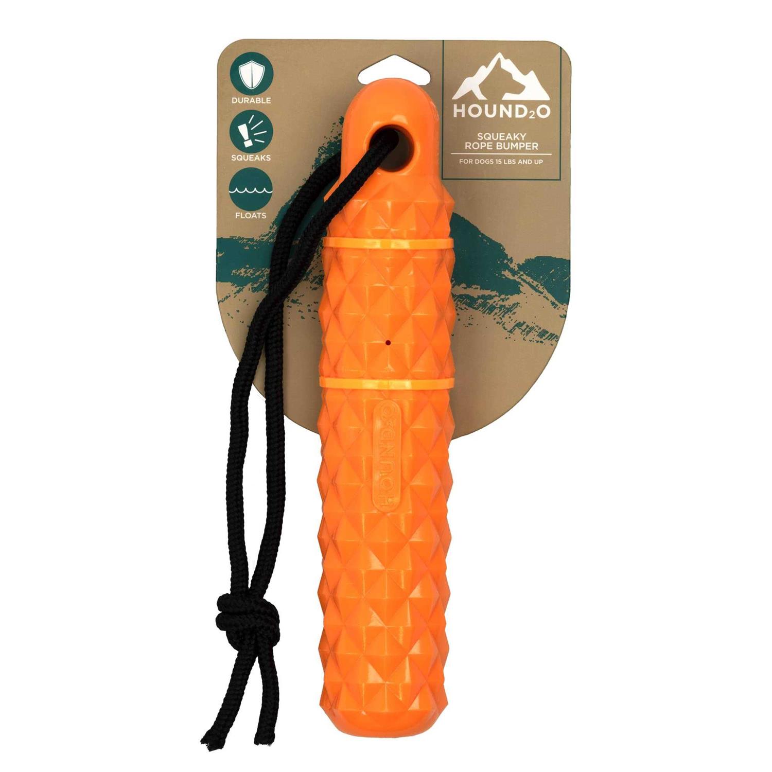 Hound2O Rope Bumper Dog Toy - Healthber