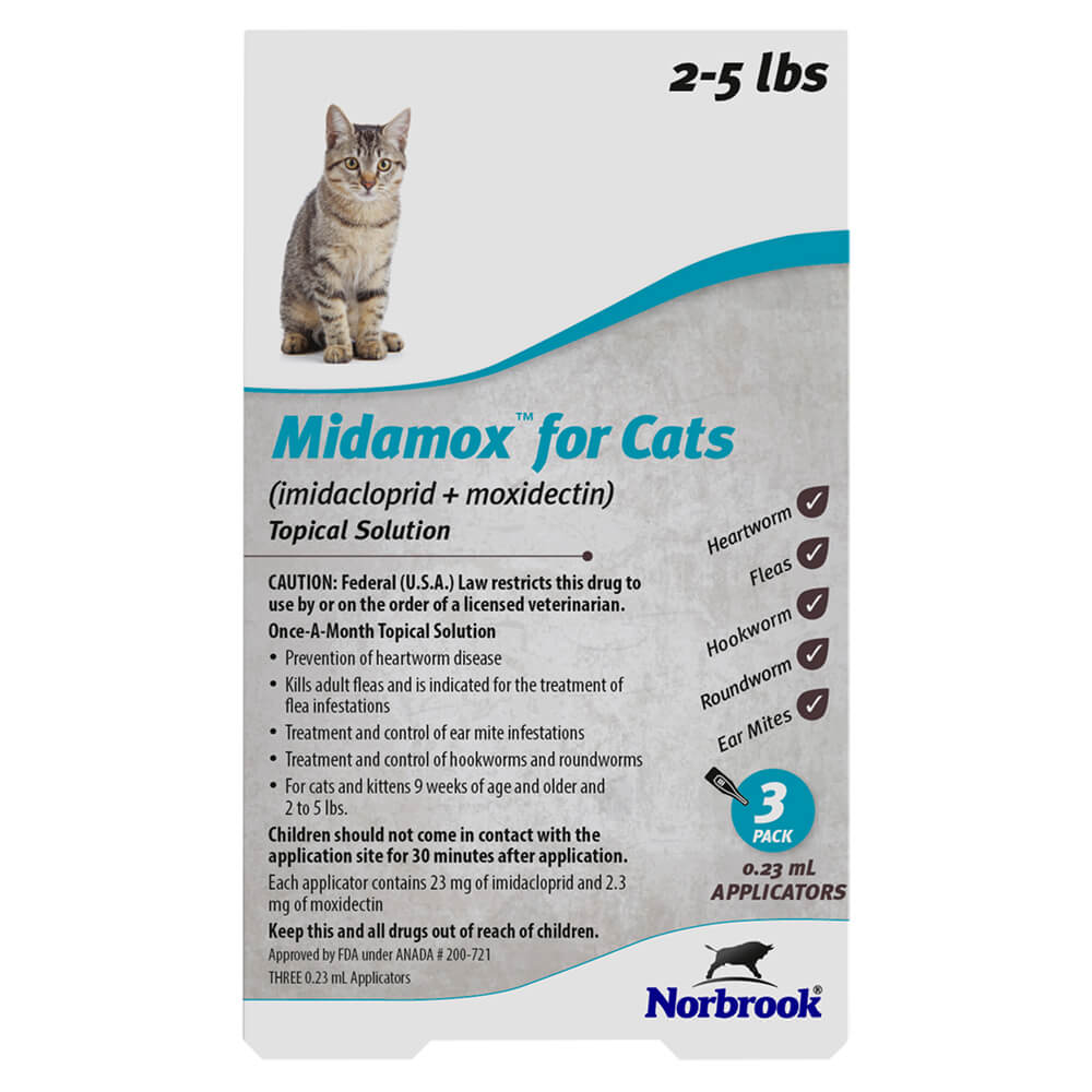 Midamox for Cats - Healthber