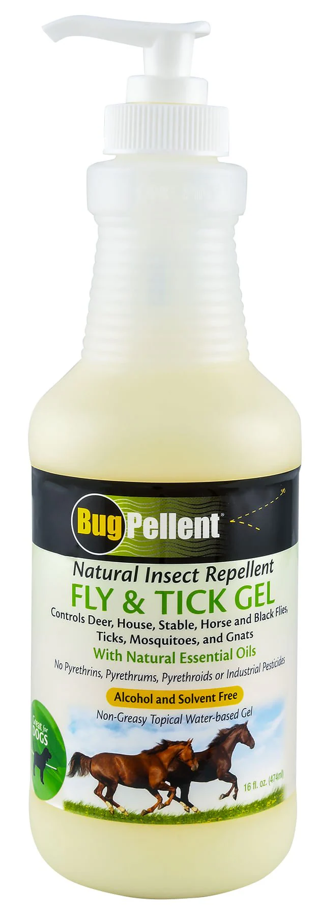 BugPellent Natural Fly & Tick Gel - Healthber