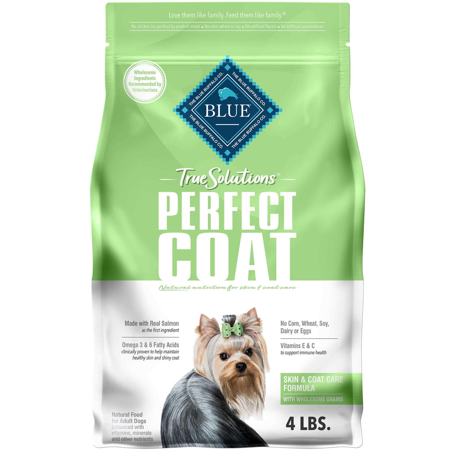 Blue Buffalo True Solutions Perfect Skin & Coat Dog Food - Healthber