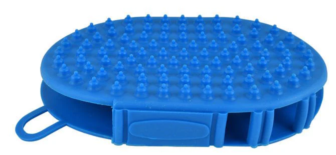 Dual Action Rubber Massaging Groomer - Healthber