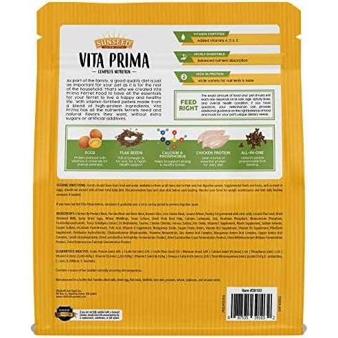 Sunseed Vita Prima Ferret Food - Healthber