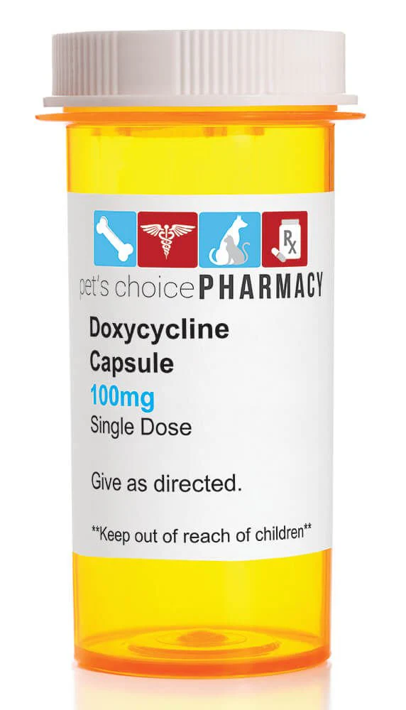Rx Doxycycline Hyclate (Generic) Capsules - Healthber