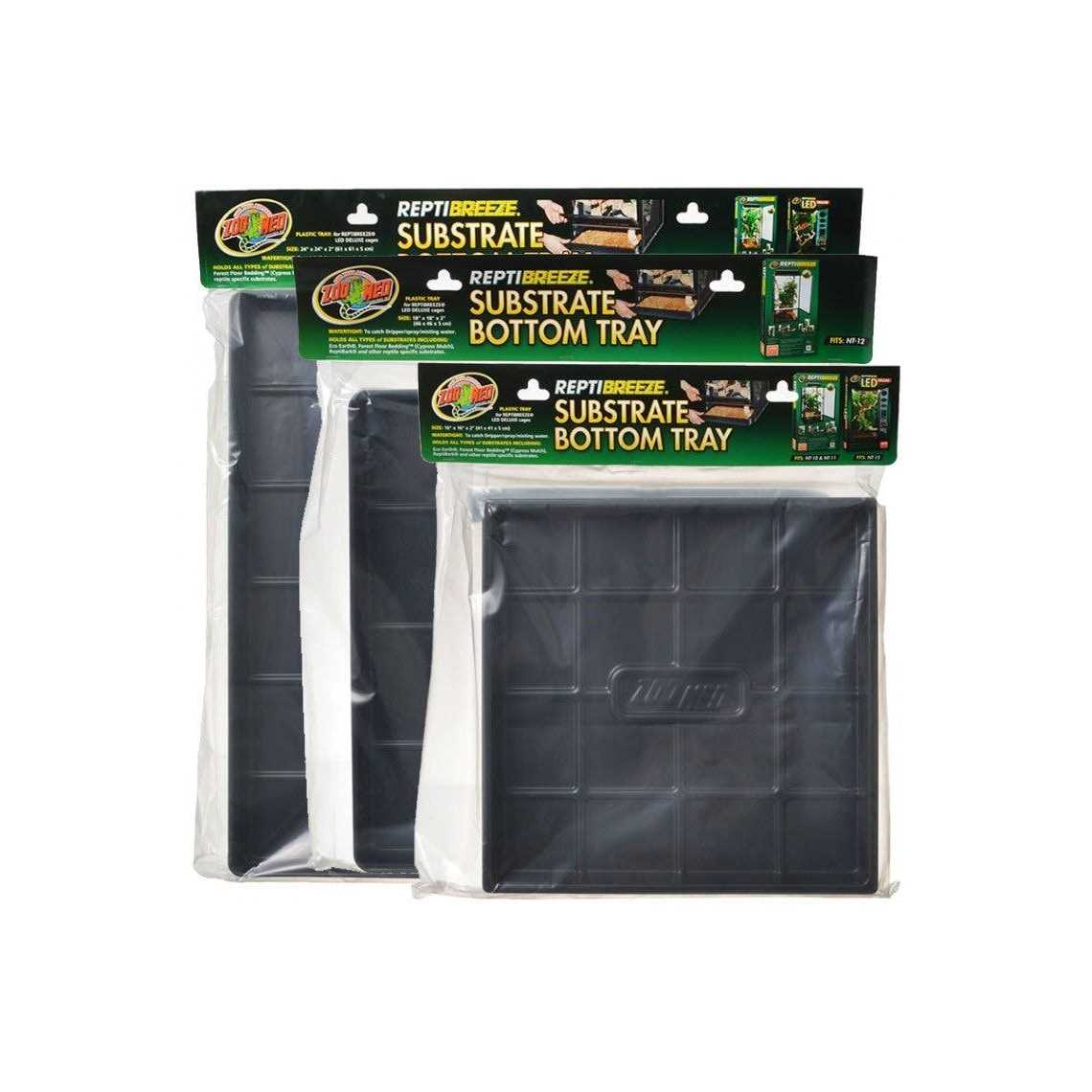Zoo Med ReptiBreeze Substrate Bottom Tray - Healthber