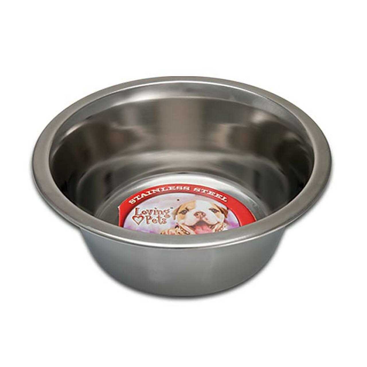Loving Pets Stainless Steel Dish - Healthber