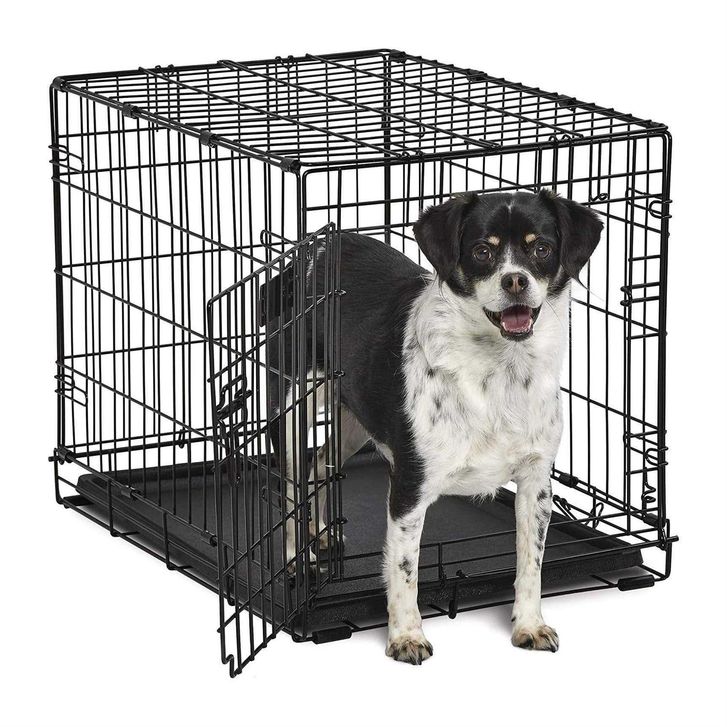 Contour Single-Door Dog Crate - Healthber