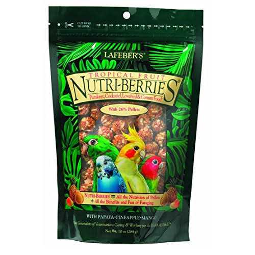 Lafeber Tropical Fruit Nutri-Berries Parrot Food - Healthber
