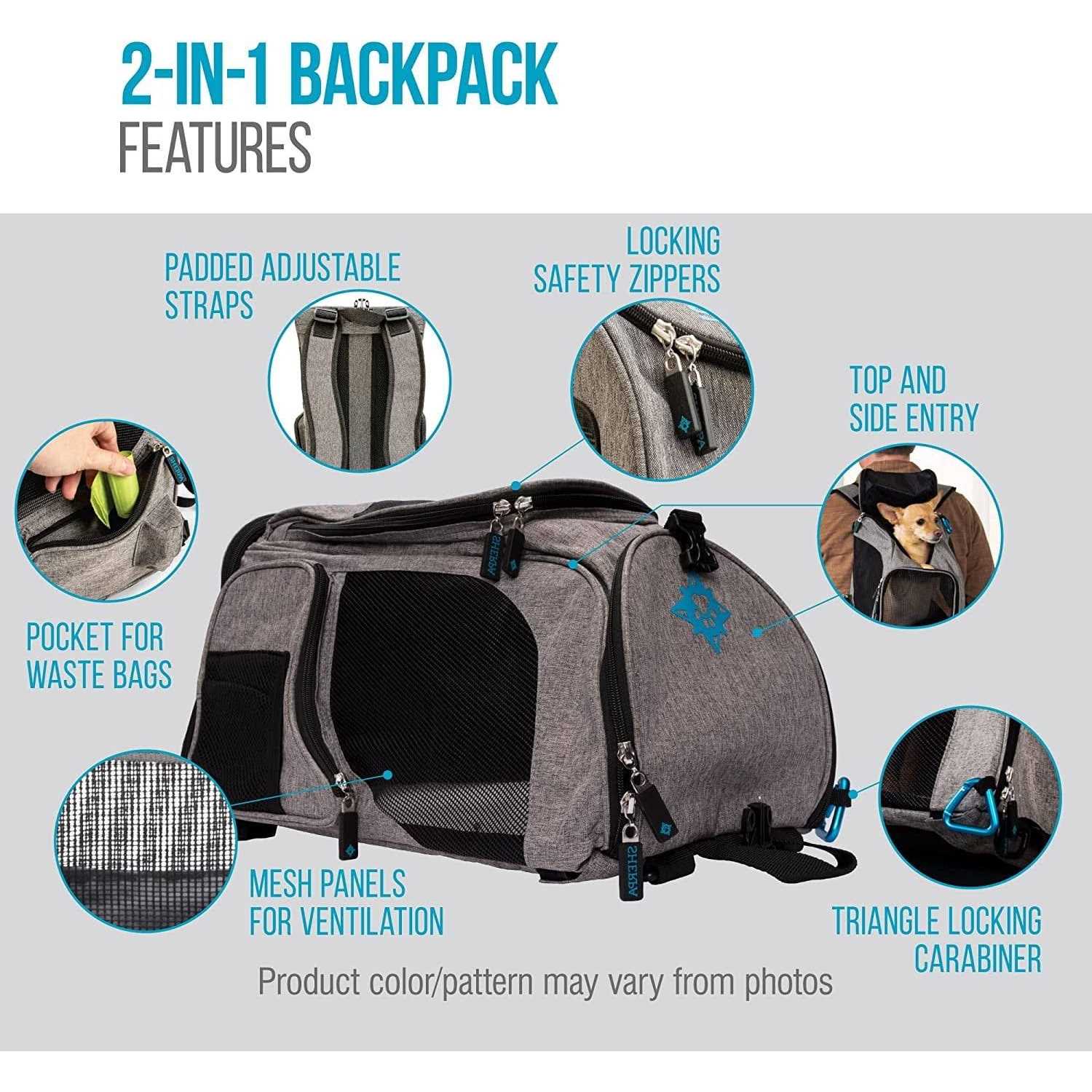 Sherpa Travel Backpack Pet Carrier - Healthber