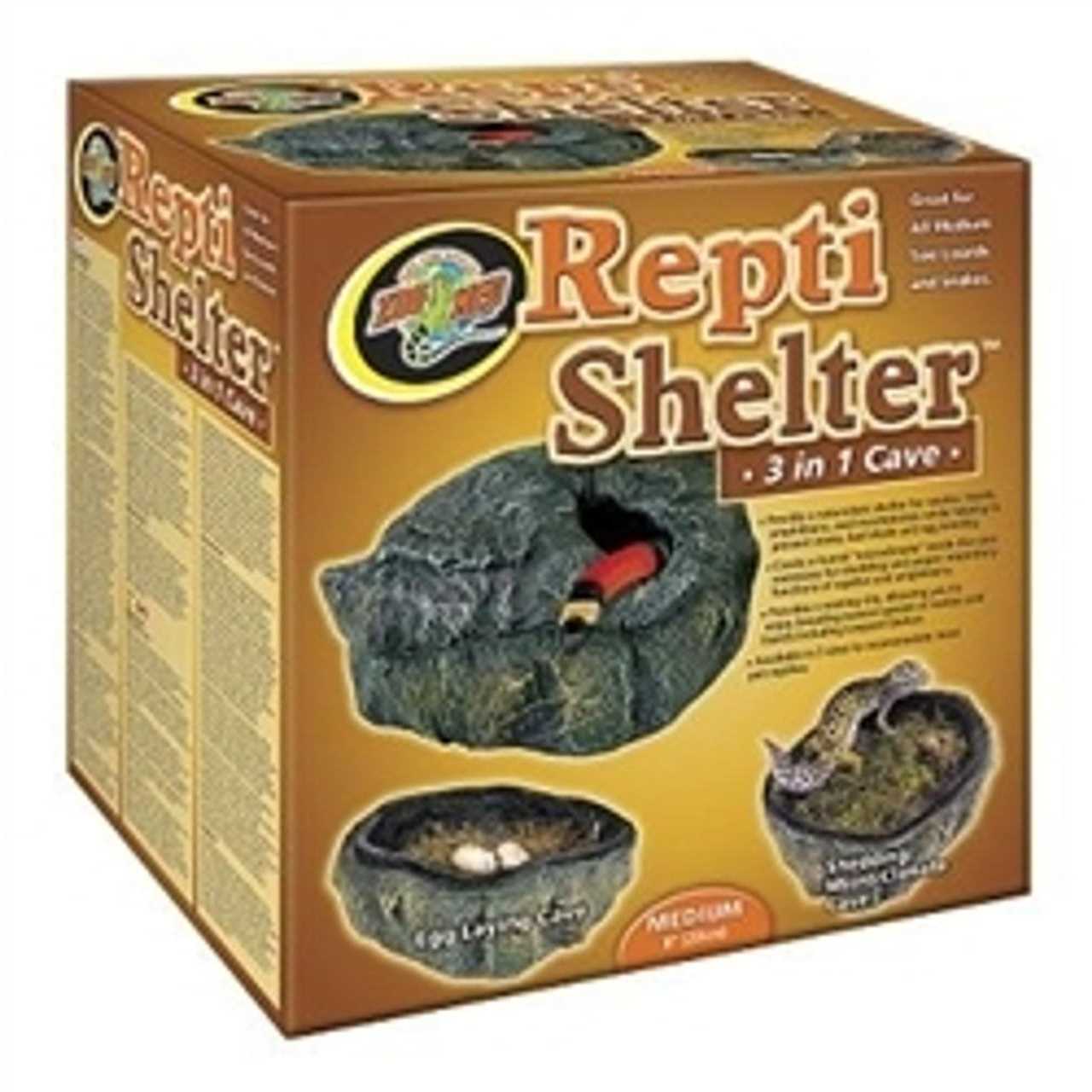 Zoo Med Repti Shelter 3 in 1 Cave - Healthber