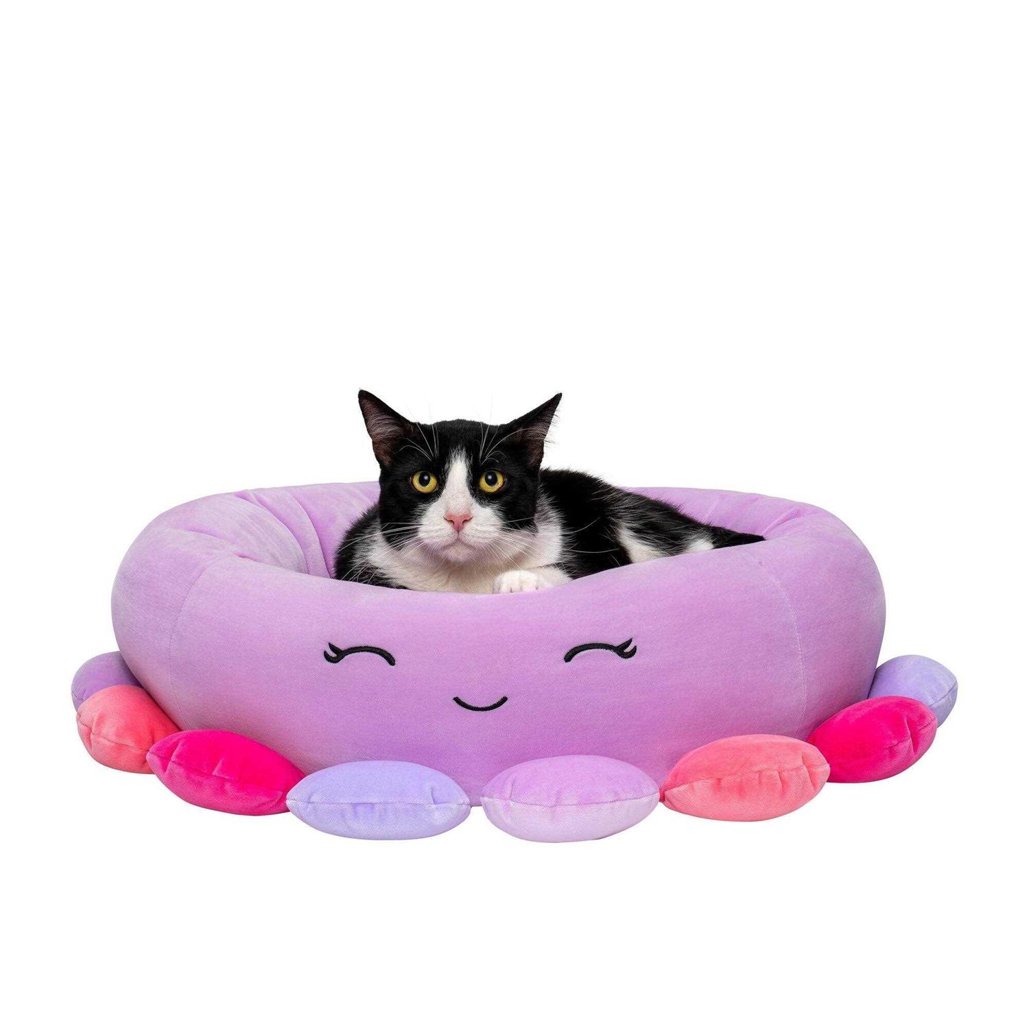 Squishmallows Beula The Octopus Pet Bed - Healthber