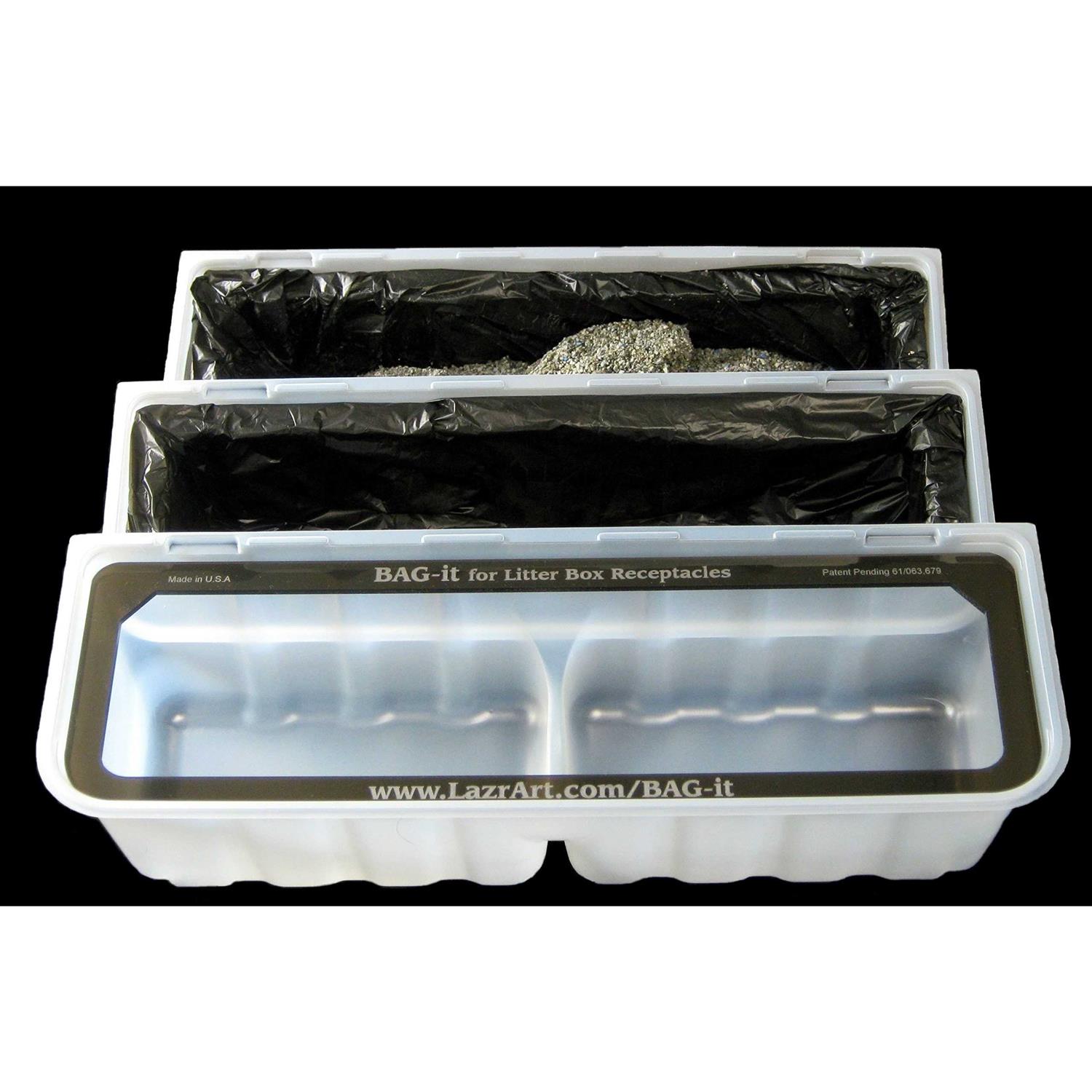 BAG-it Classic with PERMA-lid Combo for Older LitterMaid Receptacles - Healthber