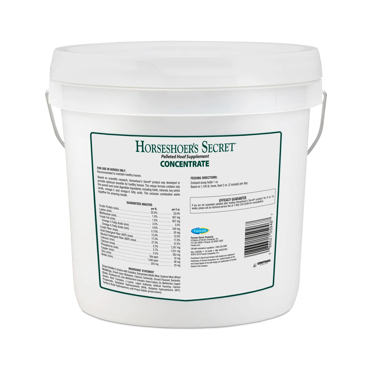 Horseshoer's Secret Pelleted Hoof Supplement - Healthber