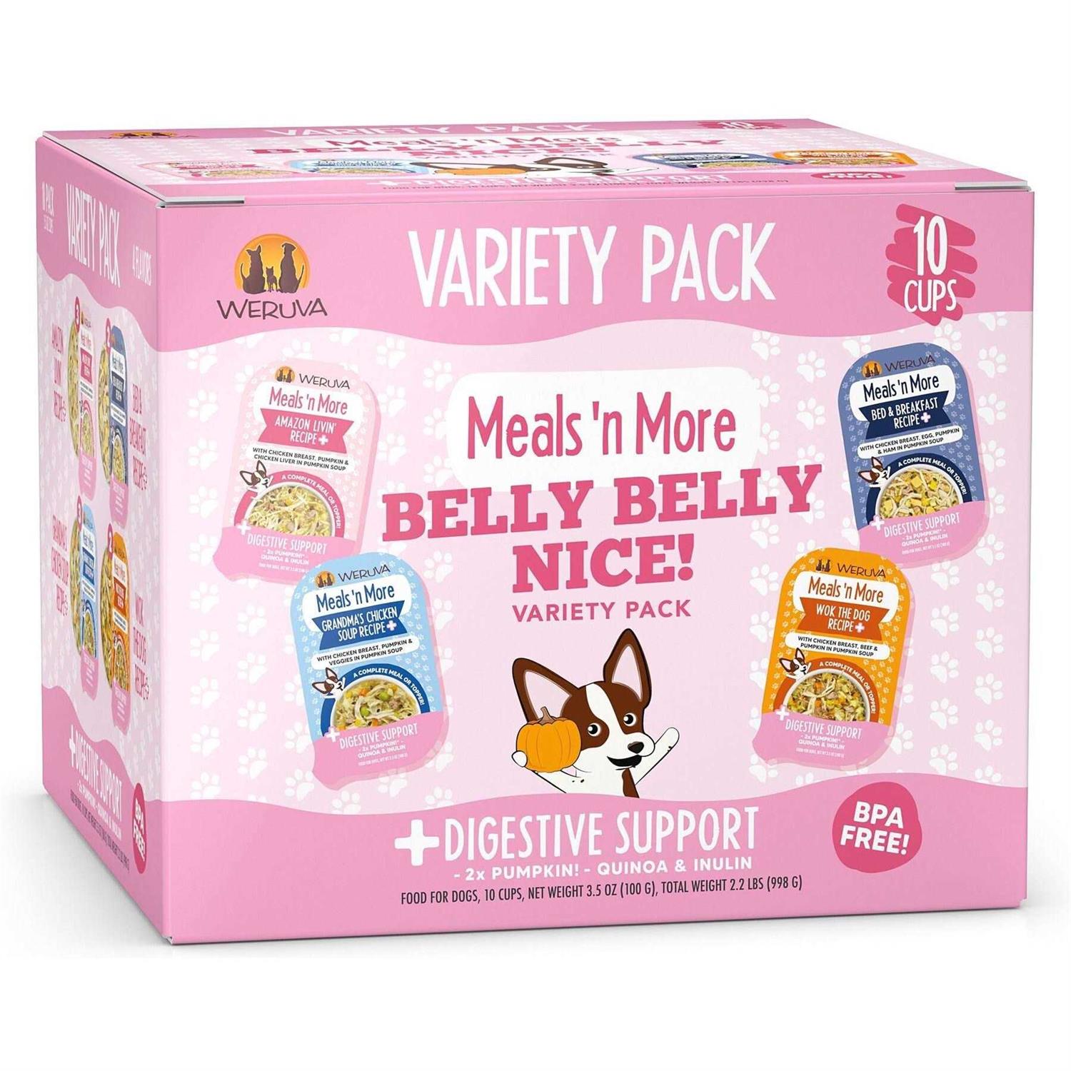 Weruva Dog Meals ‘n More Belly Belly Nice! Variety Pack - Healthber