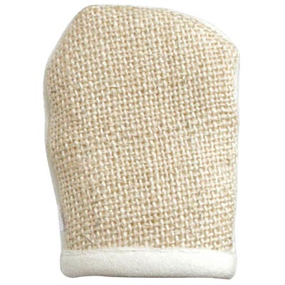 Double-Sided Sisal/Fleece Face Grooming Mitt for Horses - Healthber