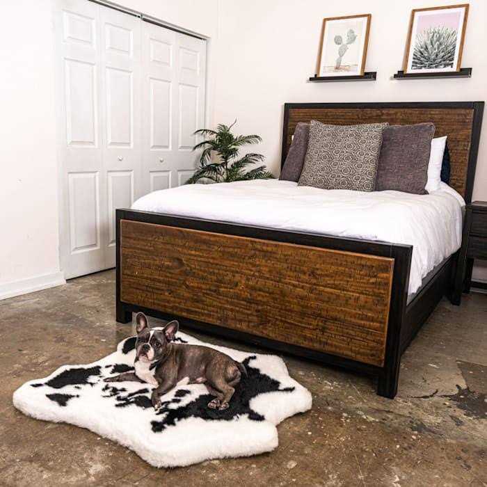 Paw PupRug Animal Print Memory Foam Dog Bed - Healthber