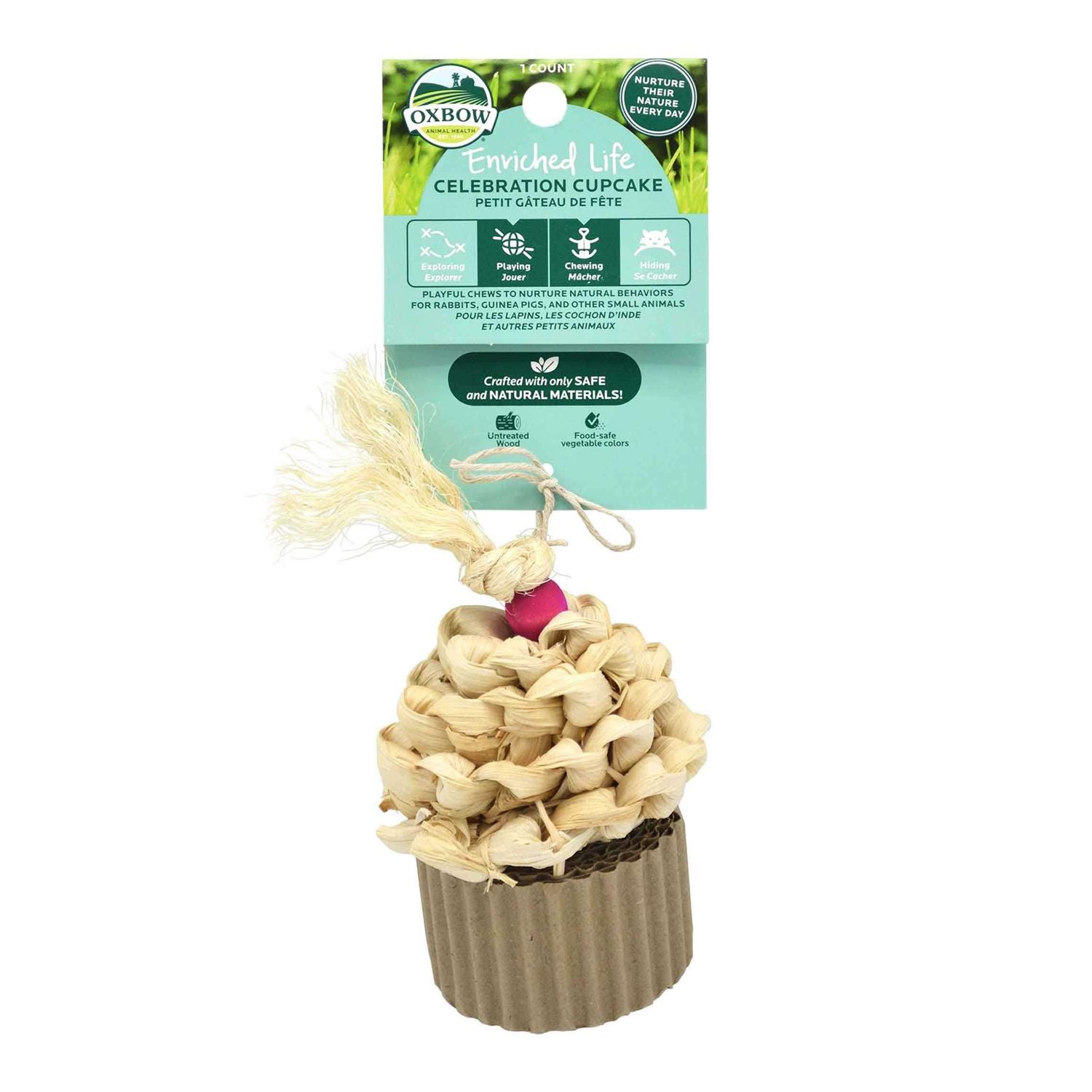 Oxbow Enriched Life Celebration Cupcake - Healthber
