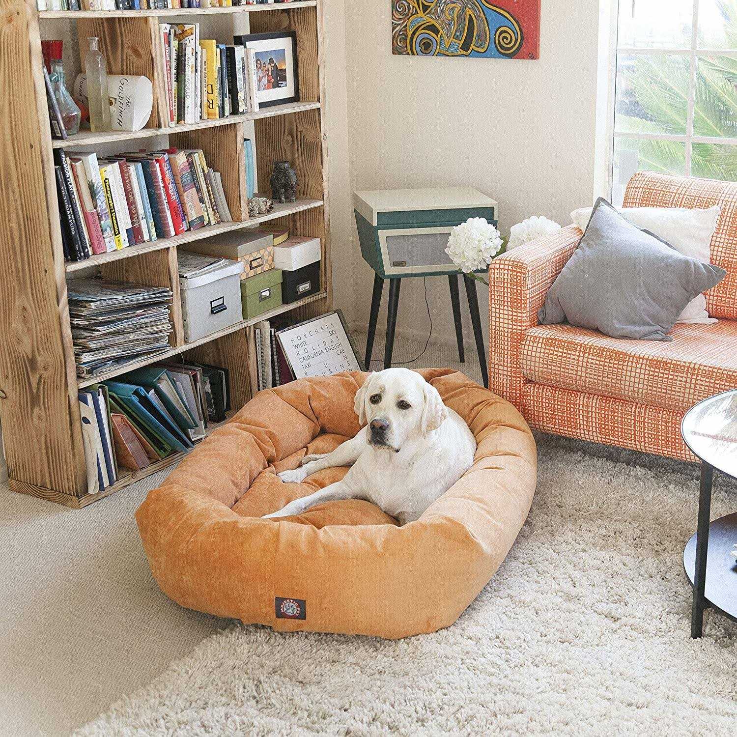 Majestic Pet Bagel Dog Bed - Healthber