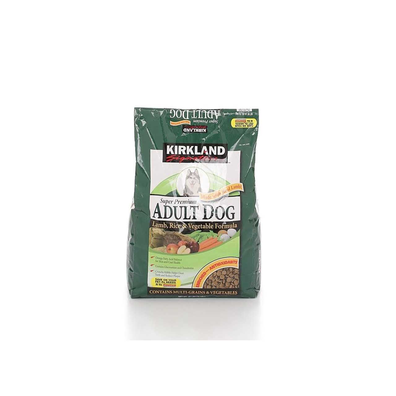 Kirkland Signature Lamb Rice Vegetable Dog Food - Healthber