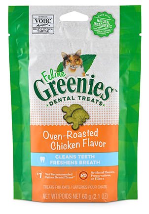Greenies Feline Dental Treats, 2.1 oz - Healthber