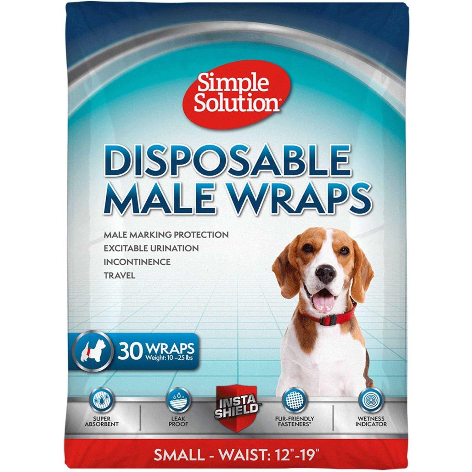Simple Solution Disposable Male Wraps - Healthber