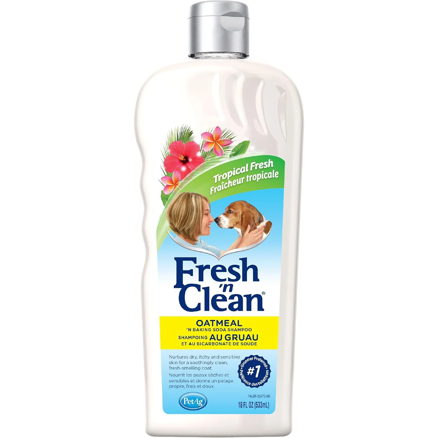 Fresh 'n Clean Oatmeal 'n Baking Soda Dog Shampoo - Healthber