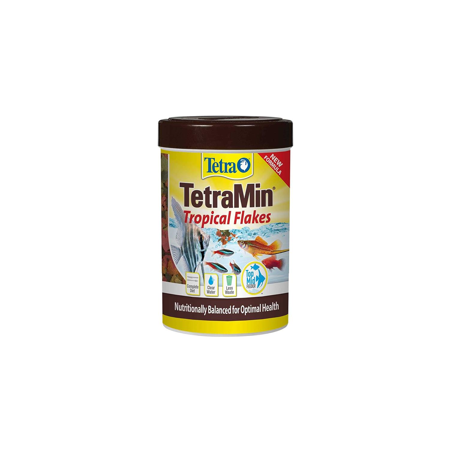 Tetra TetraMin Tropical Flakes Fish Food - Healthber