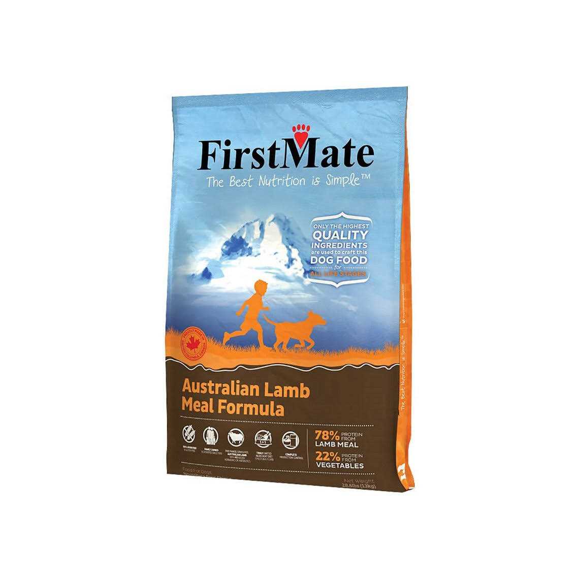 FirstMate Grain Free Chicken Meal with Blueberries Formula Dog Food - Healthber