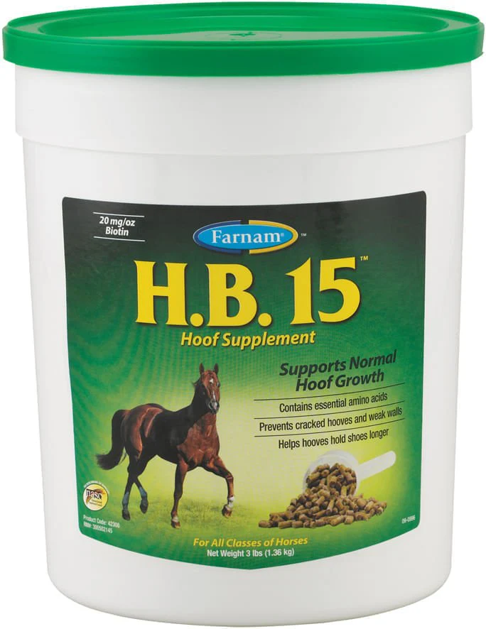 H.B. 15 Hoof Pellets for Horses - Healthber
