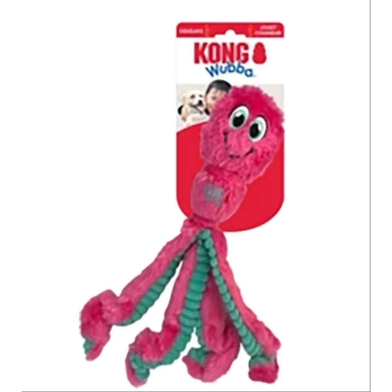 Kong Wubba Octopus Dog Toy - Healthber