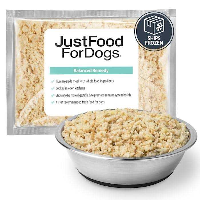 JustFoodForDogs Diets Balanced Remedy Frozen Dog Food - Healthber