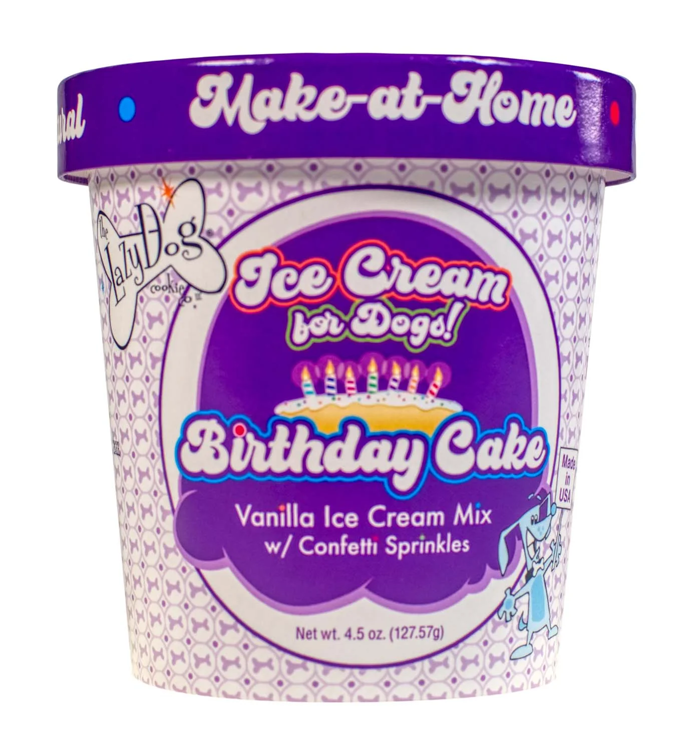Birthday Cake Ice Cream Mix for Dogs - Healthber