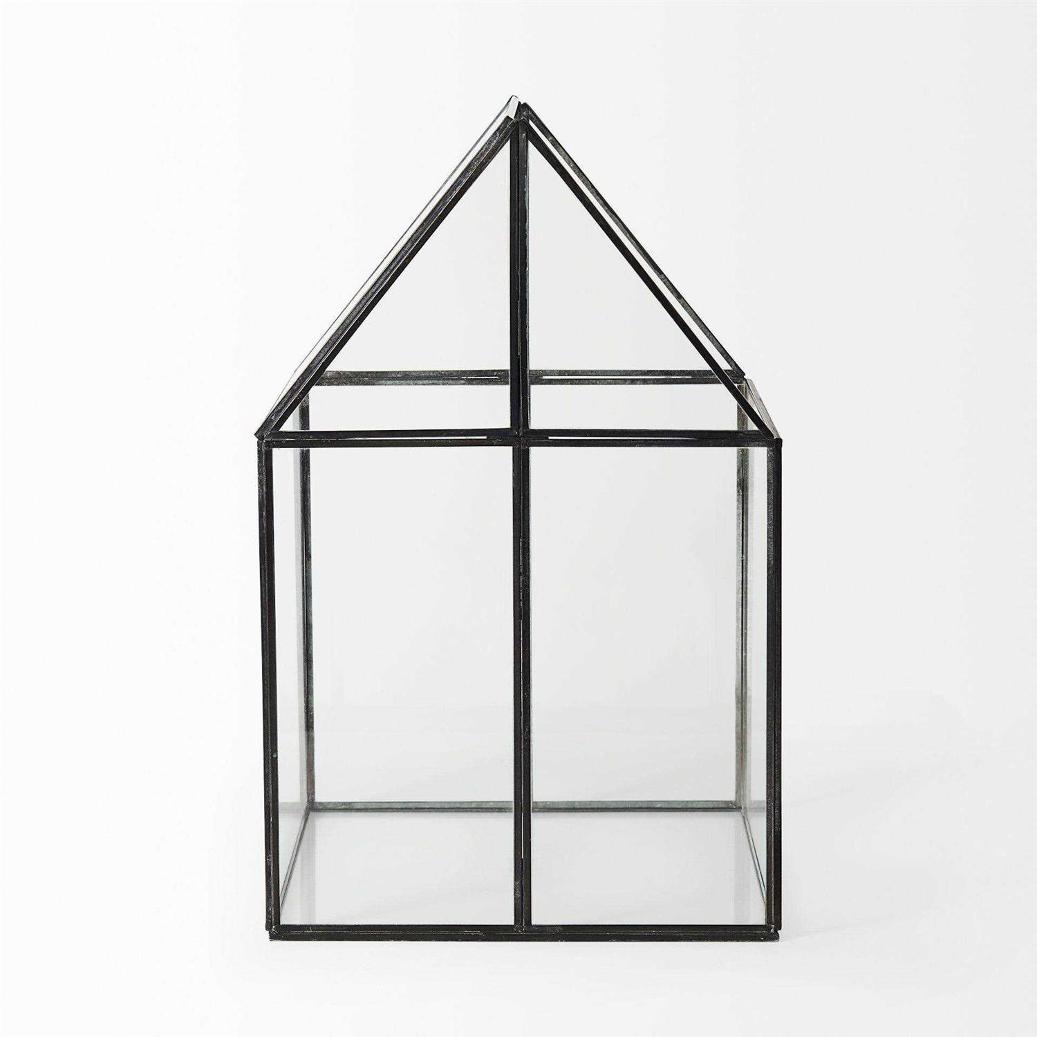 Mercana Sikes 6L x 6W x 10H Glass Terrarium - Healthber