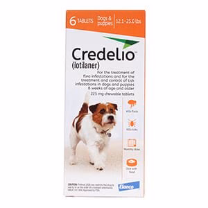 Credelio (lotilaner) Flea & Tick Chewable Tablets for Dogs - Healthber