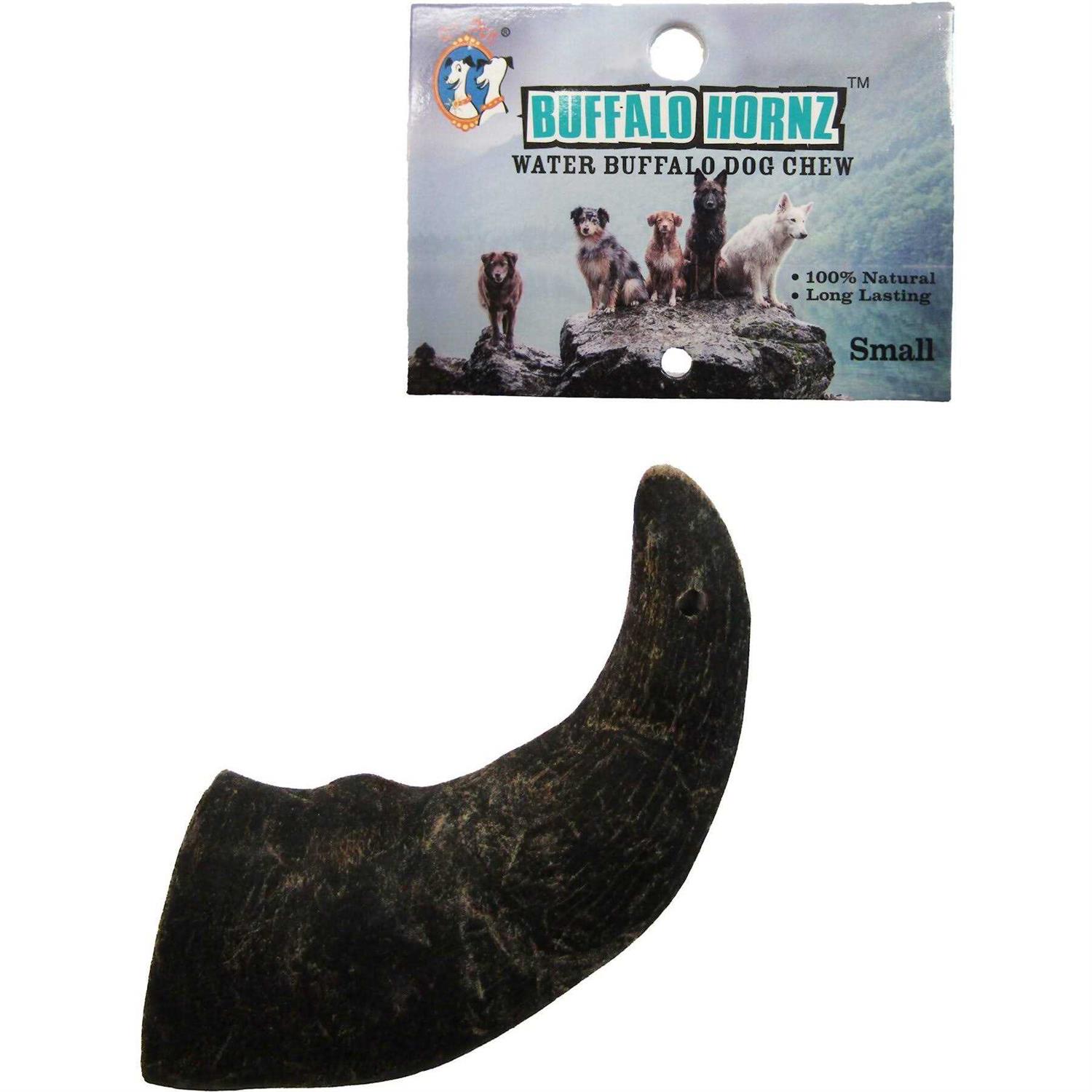 QT Dog Water Buffalo Horn Small - Healthber