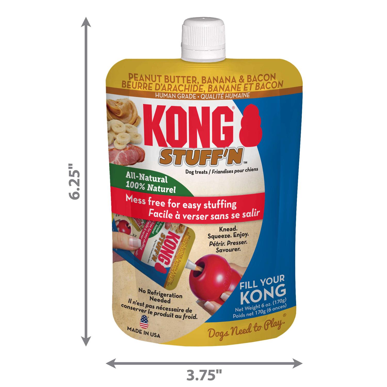 KONG Stuff’N All Natural Peanut Butter - Healthber