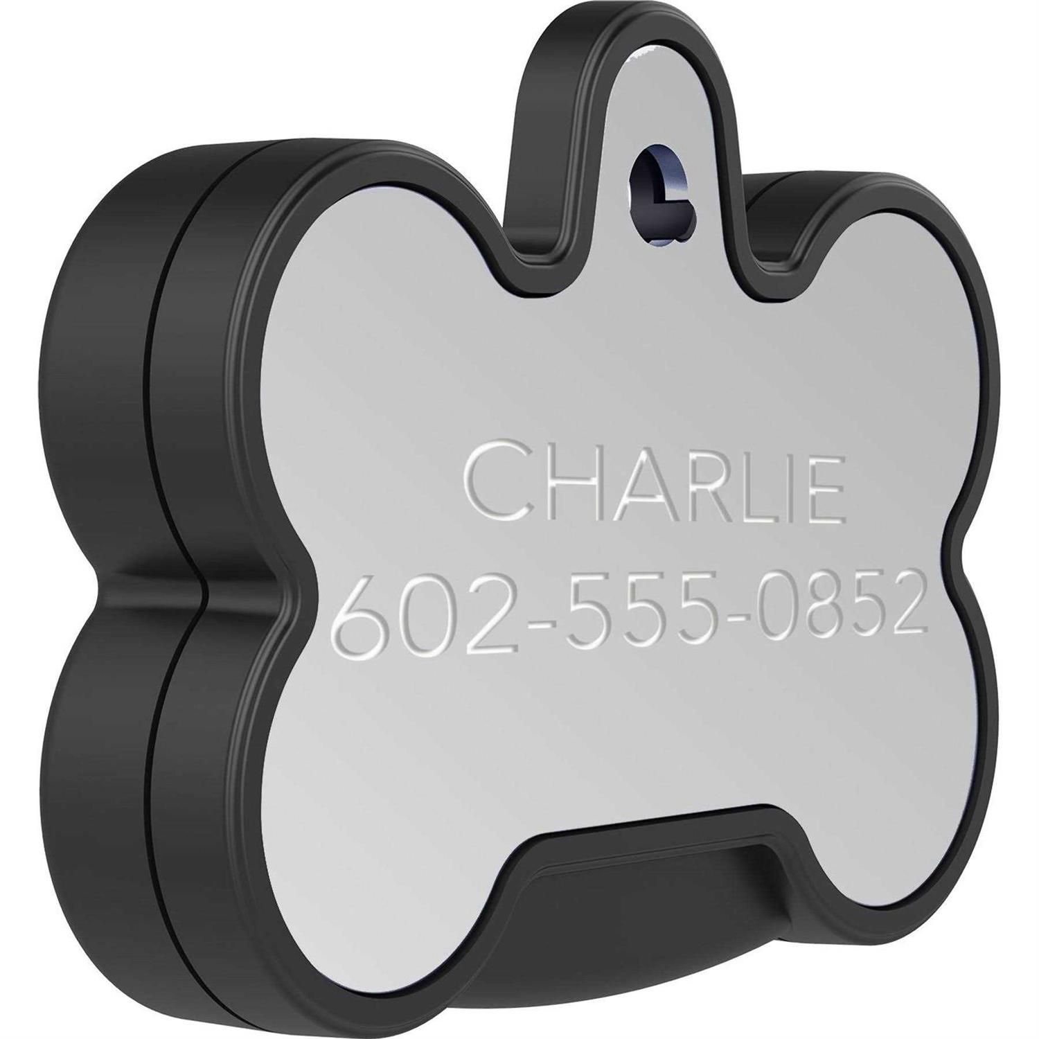 YIP Smart Tag Dog Bone Personalized ID and Tracker - Healthber