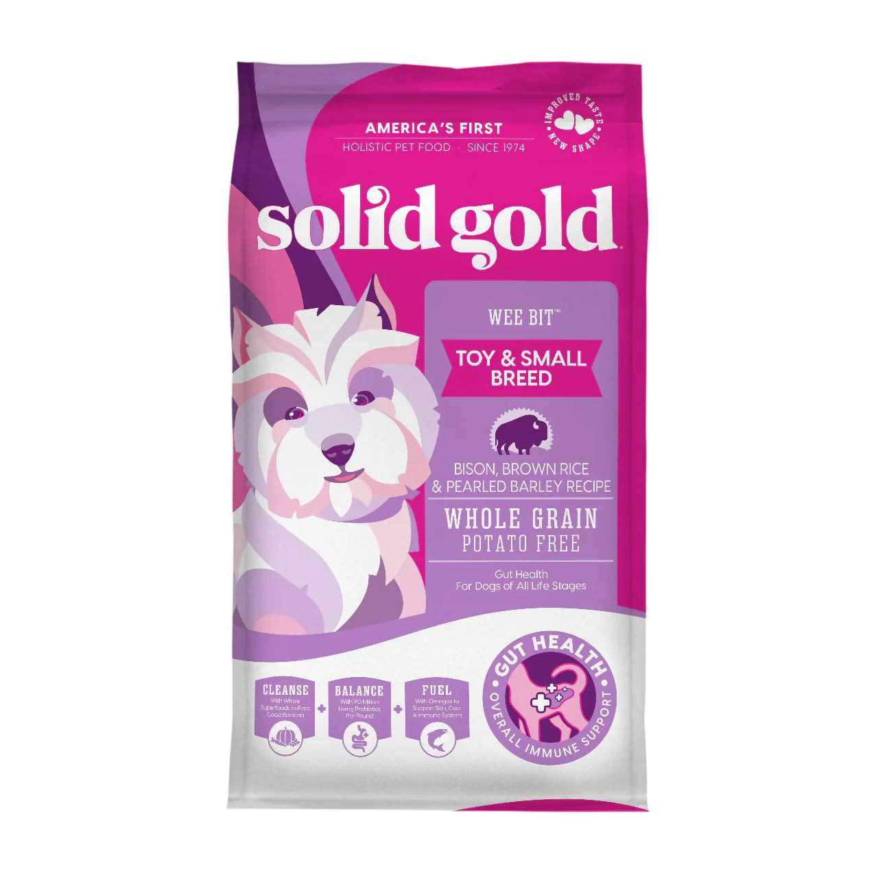 Solid Gold Wee Bit Small Breed Dry Dog Food - Healthber