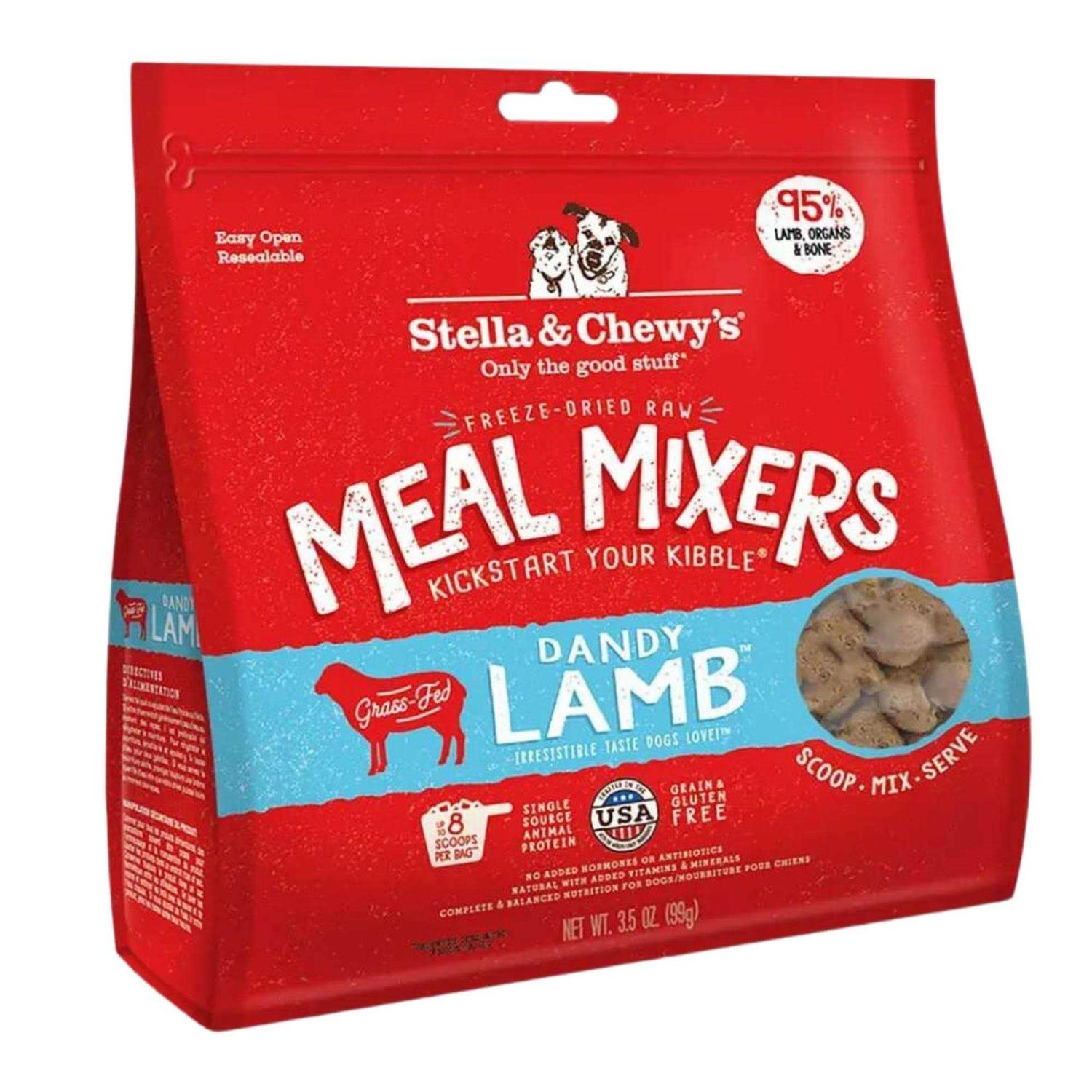 Stella & Chewy’s Freeze Dried Dandy Lamb Meal Mixers Dog Food - Healthber