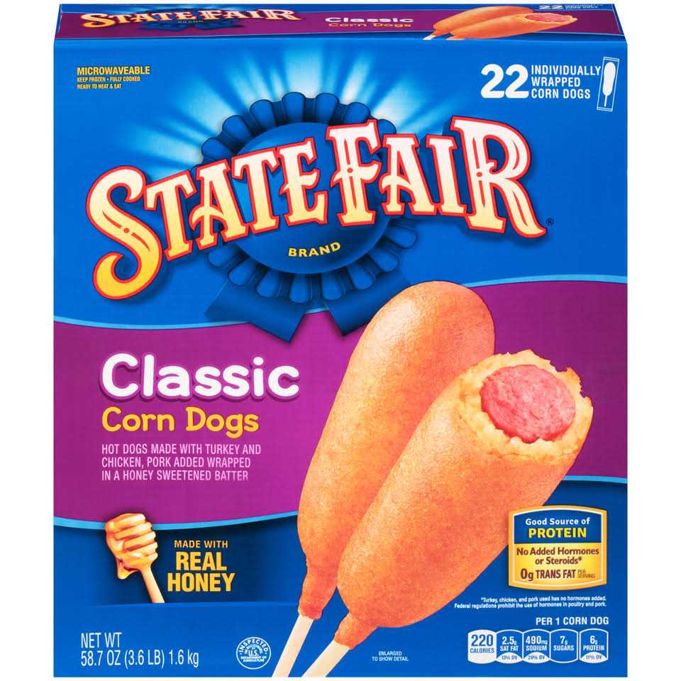 State Fair Corn Dogs - Healthber
